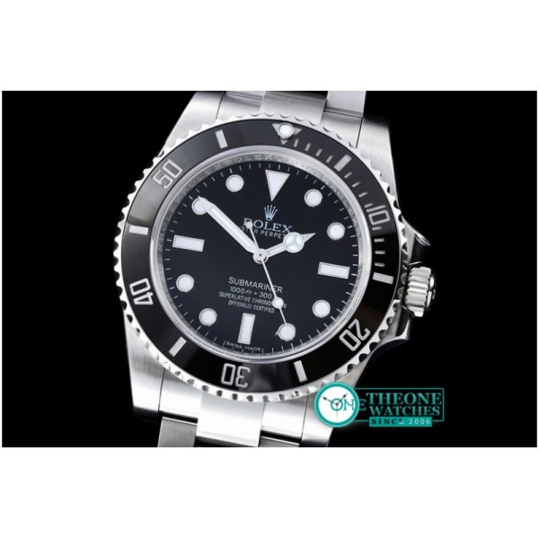 Rolex - Submariner No Date 114060 SS Black V7 Noob A2836