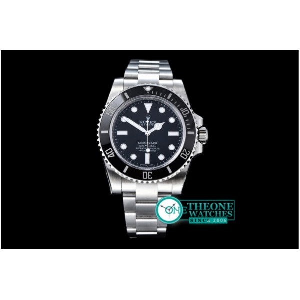 Rolex - Submariner No Date 114060 SS Black V7 Noob A2836