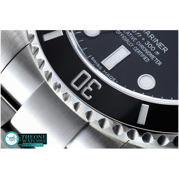 Rolex - Submariner No Date 114060 SS Black V7 Noob SA3135