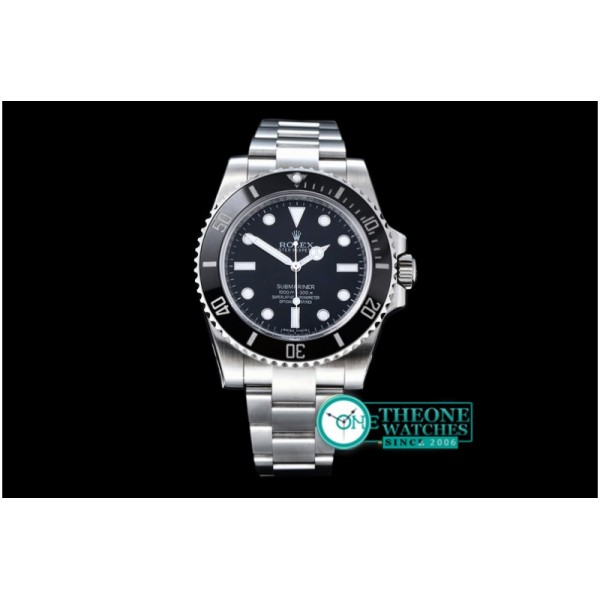 Rolex - Submariner No Date 114060 SS Black V7 Noob SA3135