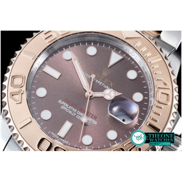 Rolex - 2016 YM Mens RG/SS Brown BP MY9015 Mod3135