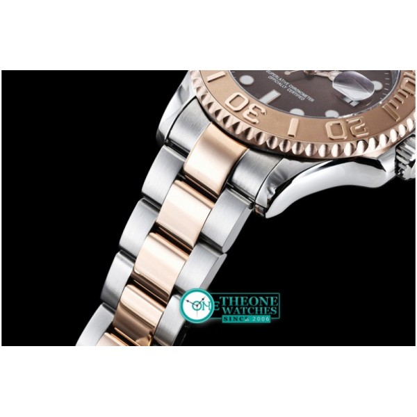 Rolex - 2016 YM Mens RG/SS Brown BP MY9015 Mod3135