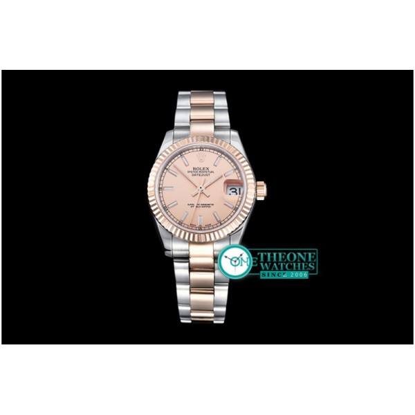 Rolex - DateJust Midsize 31mm RG/SS Rose Gold BP Asia 2836