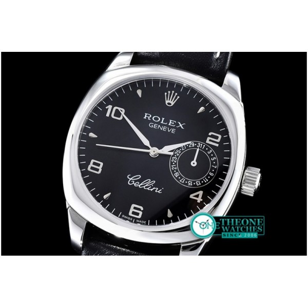 Rolex - Cellini Date SS/LE Black Num Asia 2824