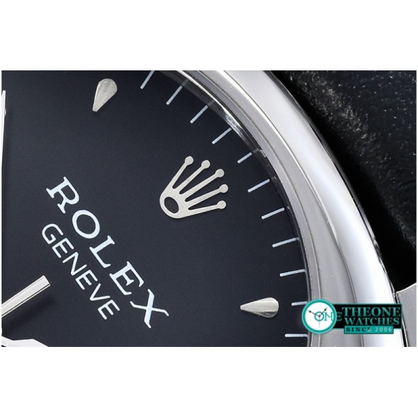 Rolex - Cellini Date SS/LE Black Num Asia 2824