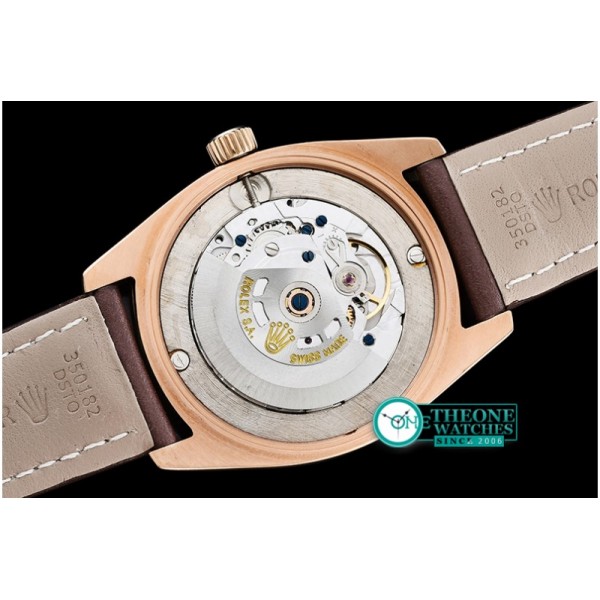 Rolex - Cellini Date RG/LE Silver Sticks Asia 2824