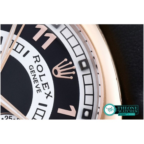 Rolex - Cellini Date RG/LE White/Black Num/Stick Asia 2824