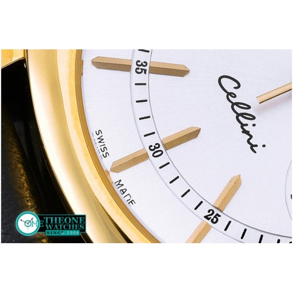 Rolex - Cellini Date YG/LE Silver Sticks Asia 2824