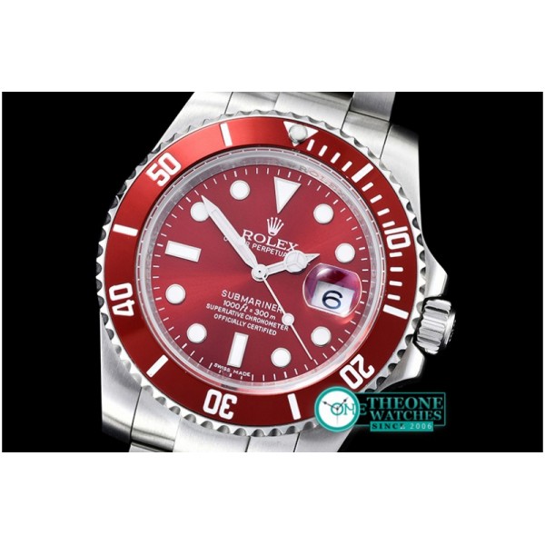 Rolex - Submariner 116610 Coke Red SS/SS Asia 2836