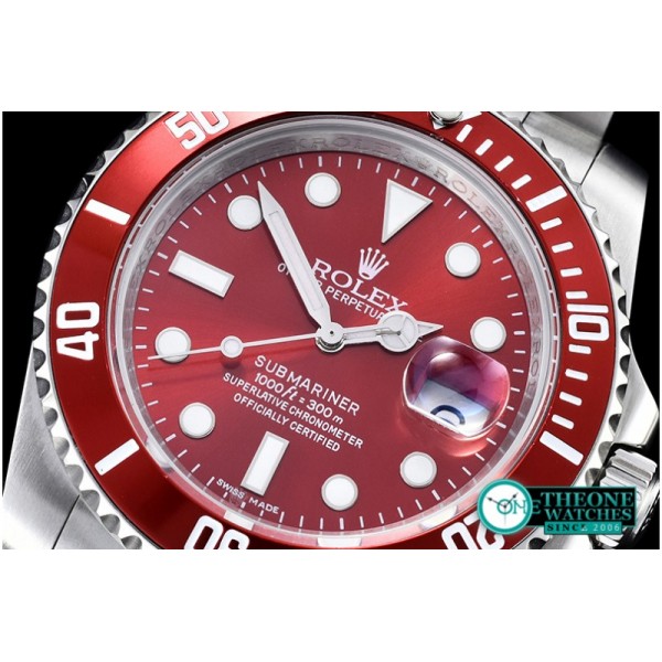 Rolex - Submariner 116610 Coke Red SS/SS Asia 2836