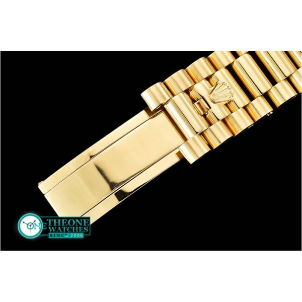 Rolex - DayDate 228206 YG/YG 18K Wrp Gold Roman BP Swiss 2836