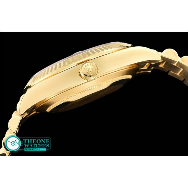 Rolex - DayDate 228206 YG/YG 18K Wrp Gold Roman BP Swiss 2836