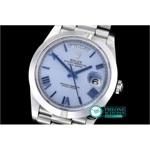 Rolex - DayDate 40mm SS/SS Glacier Roman BP A2836 Mod3255