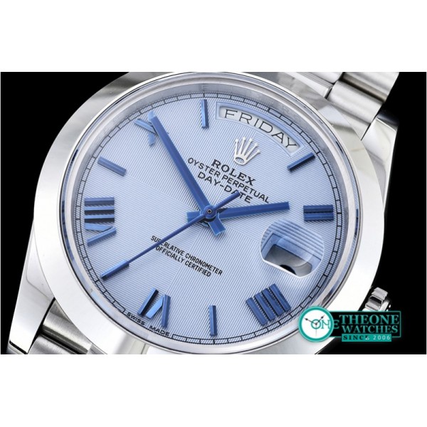 Rolex - DayDate 40mm SS/SS Glacier Roman BP A2836 Mod3255