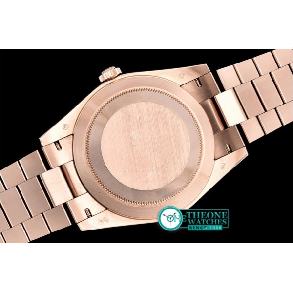 Rolex - DayDate 40mm RG/RG 18K Wrp Brown Stks BP Swiss 2836