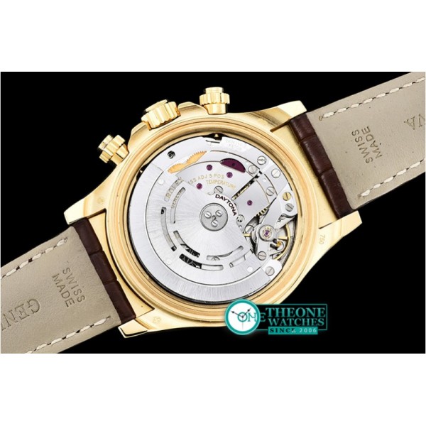 Rolex - Daytona 18K YG Wrp YG/LE Wht Stk BP A7750 Mod4130