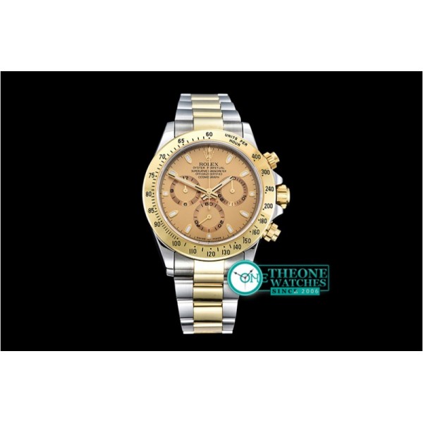 Rolex - Daytona TT YG/SS Gold Stick BP A7750 Mod4130