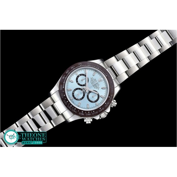 Rolex - Daytona Cer bez SS/SS Ice Blue Noob A7750