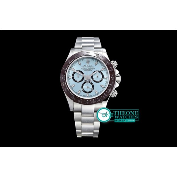 Rolex - Daytona Cer bez SS/SS Ice Blue Noob A7750