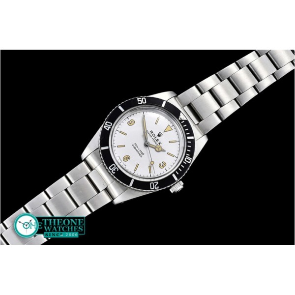 Rolex - Vintage Sub Ref 5508 SS/SS White Asia 2836