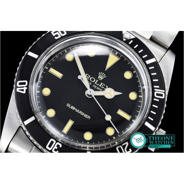 Rolex - Vintage Sub Ref 6200 SS/SS Black Asia 2836