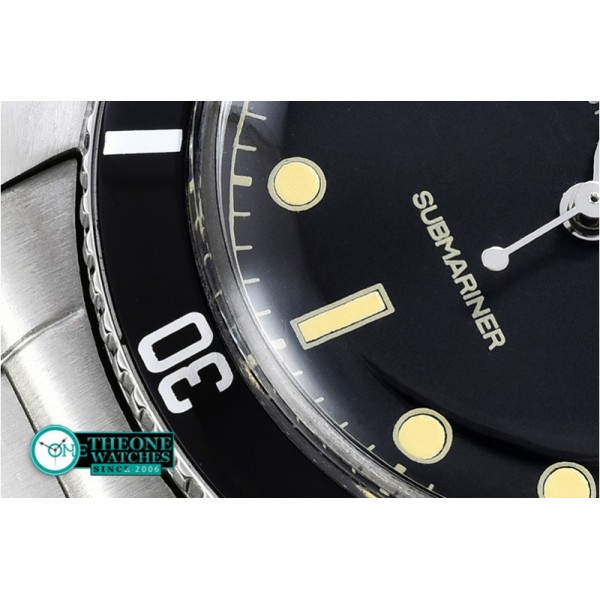 Rolex - Vintage Sub Ref 6200 SS/SS Black Asia 2836