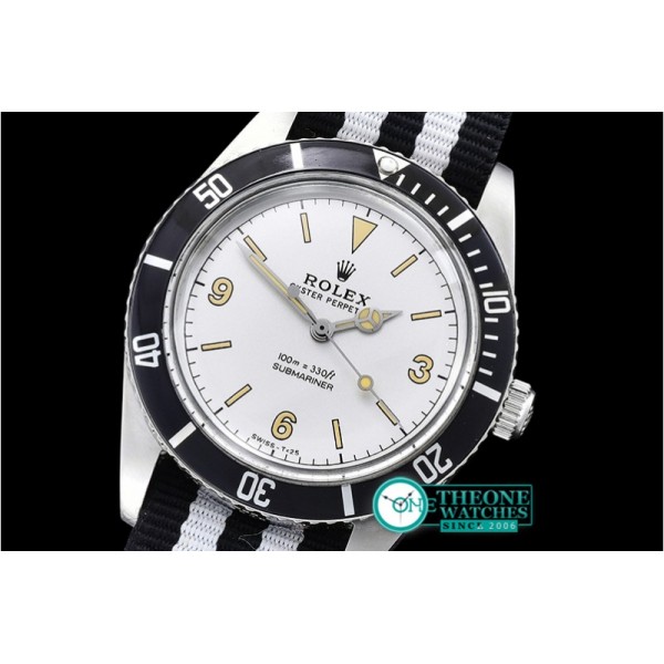 Rolex - Vintage Sub Ref 5508 SS/NY White Asia 2836