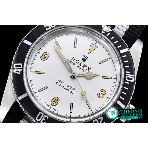 Rolex - Vintage Sub Ref 5508 SS/NY White Asia 2836