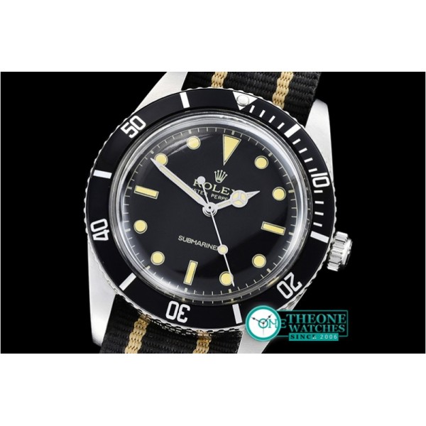 Rolex - Vintage Sub Ref 6200 SS/NY Black Asia 2836