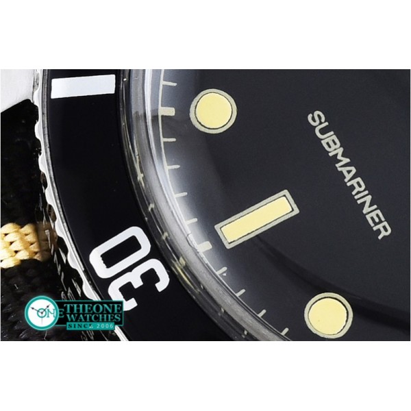 Rolex - Vintage Sub Ref 6200 SS/NY Black Asia 2836