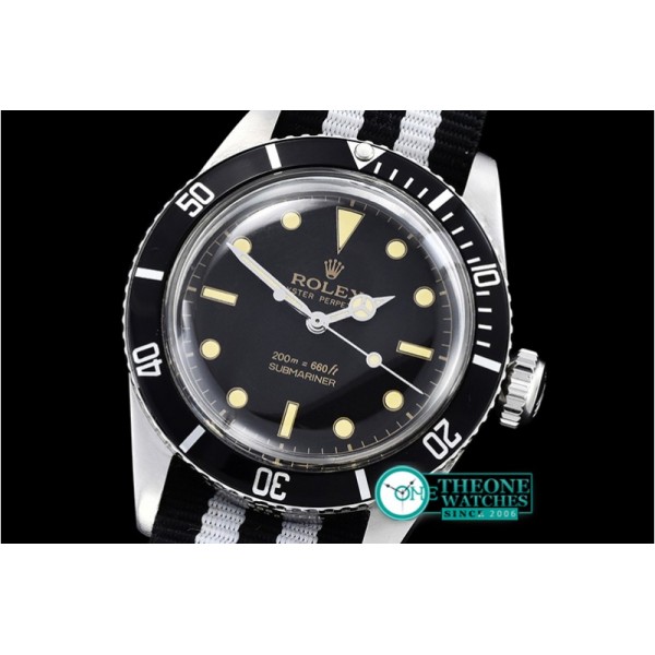 Rolex - Vintage Sub Ref 6538 SS/NY Black Asia 2836