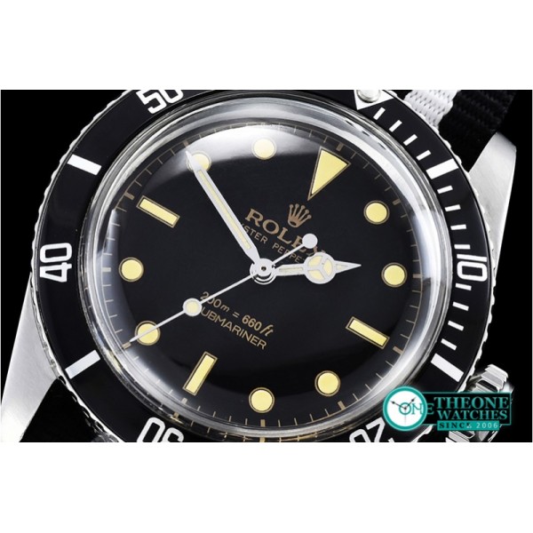 Rolex - Vintage Sub Ref 6538 SS/NY Black Asia 2836