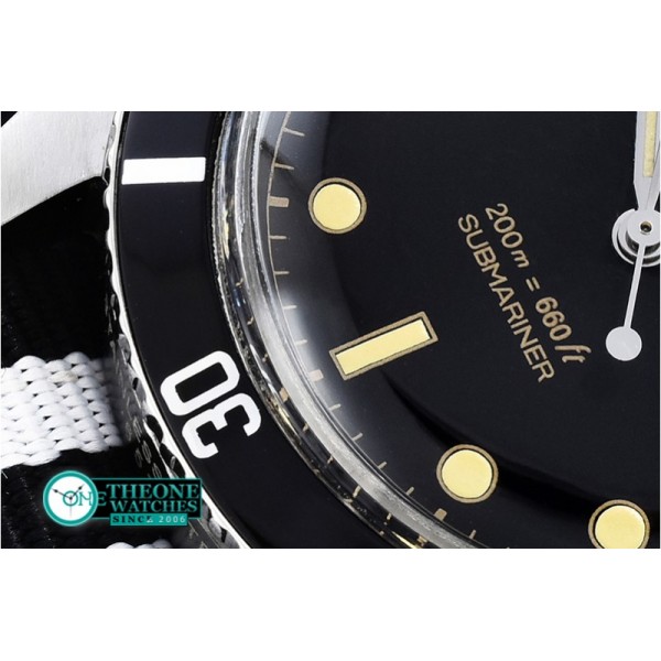 Rolex - Vintage Sub Ref 6538 SS/NY Black Asia 2836