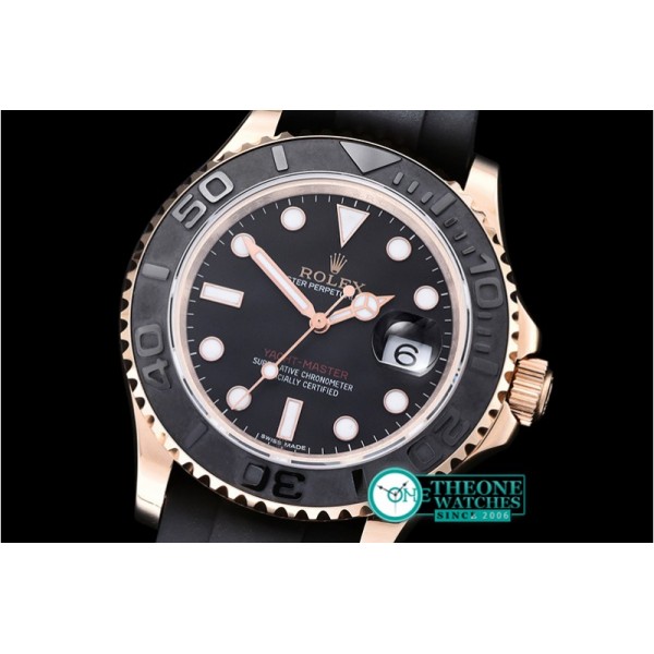 Rolex - YachtMaster 116655 40mm RG/RU Black BP Ult Swiss 2836