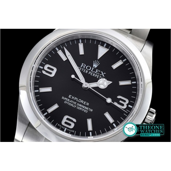 Rolex - Explorer 1 Ref.214270 39mm V2 SS/SS Black JF A3132