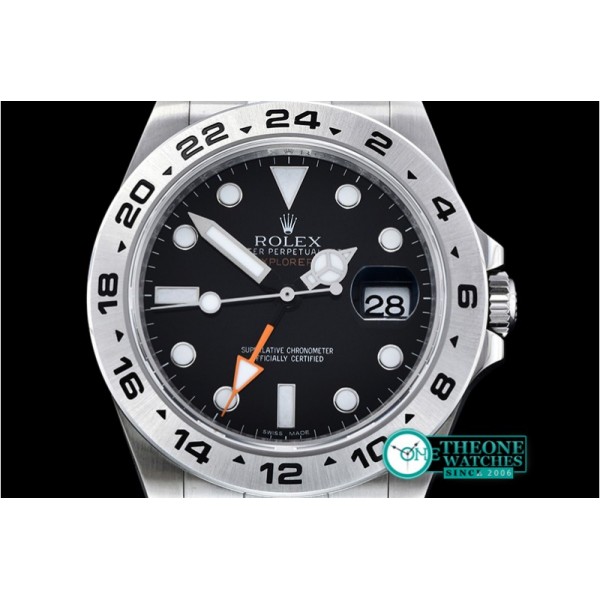 Rolex - Explorer II SS/SS Blk Noob A3187 CHS Hour Hand Adj