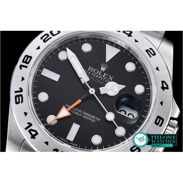 Rolex - Explorer II SS/SS Blk Noob A3187 CHS Hour Hand Adj