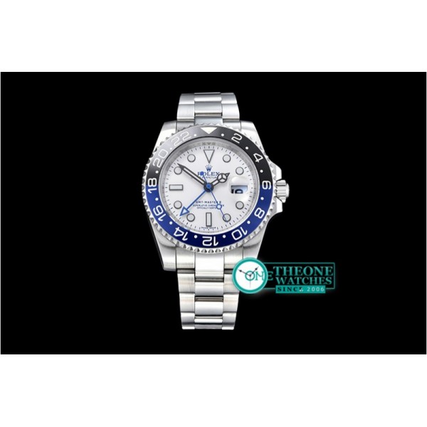 Rolex - Titan Black GMT Master 2 Arctos SS/SS White A2836