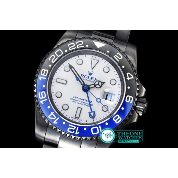 Rolex - Titan Black GMT Master 2 Arctos PVD/PVD White A2836