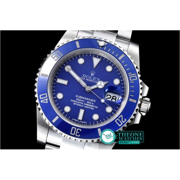 Rolex - 116619 SS Blue Cer Submariner Noob Asia 2836