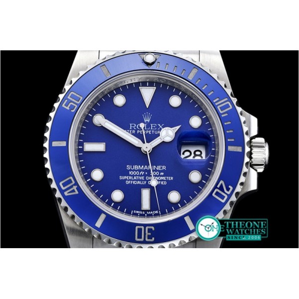 Rolex - 116619 SS Blue Cer Submariner Noob Asia 2836