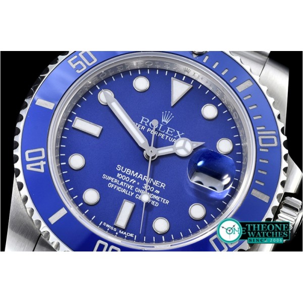 Rolex - 116619 SS Blue Cer Submariner Noob Asia 2836