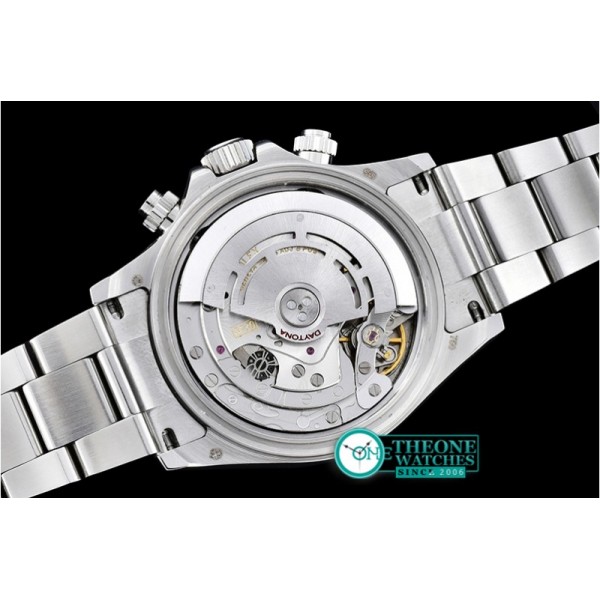 Rolex - Daytona Plat. Diam Cer SS/SS Ice Blue BP A7750 Mod