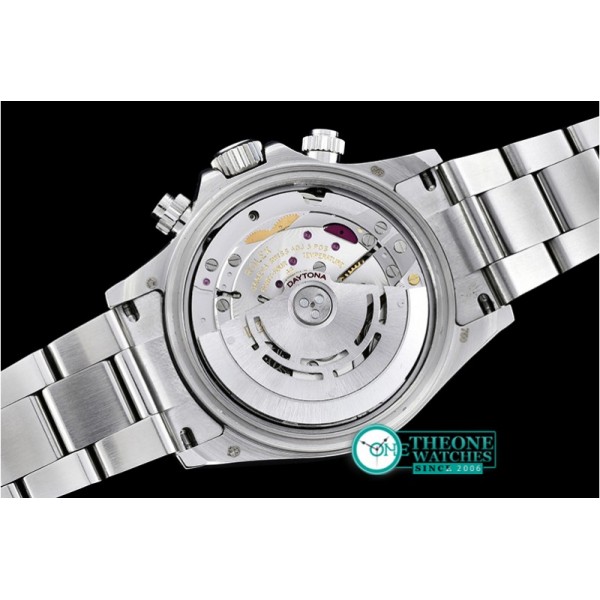 Rolex - Daytona Plat. Diam Cer SS/SS Ice Blue BP A7750 Mod