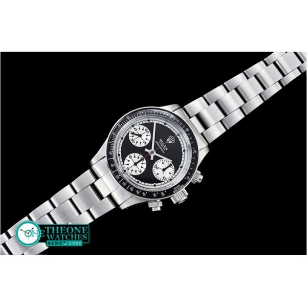 Rolex - Daytona Ref.6263 Paul Newman SS/SS Blk/Wht A7750