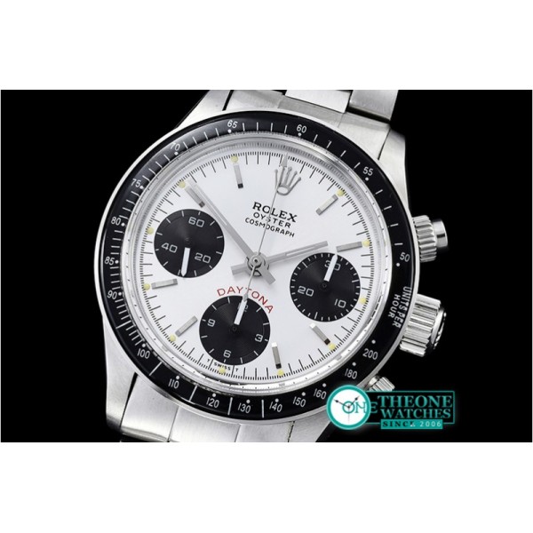 Rolex - Daytona Ref.6263 Big Red SS/SS Silver/Blk A7750