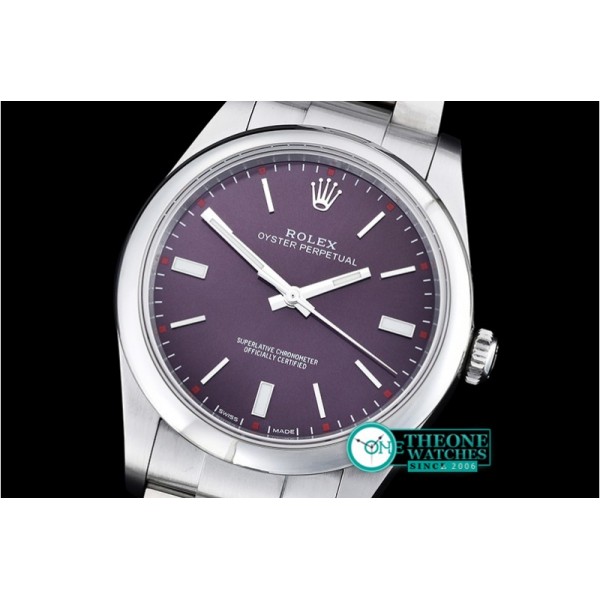 Rolex - Oyster Pert. 39mm 114300 SS/SS Red Grape ANF A2836