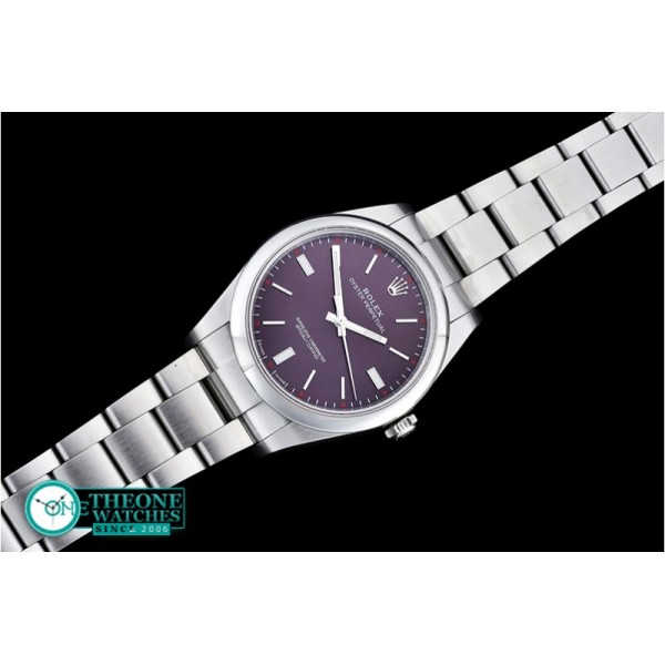 Rolex - Oyster Pert. 39mm 114300 SS/SS Red Grape ANF A2836