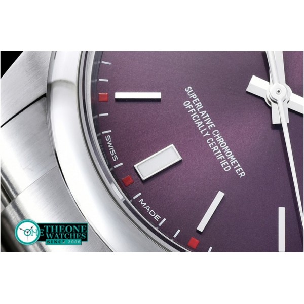 Rolex - Oyster Pert. 39mm 114300 SS/SS Red Grape ANF A2836