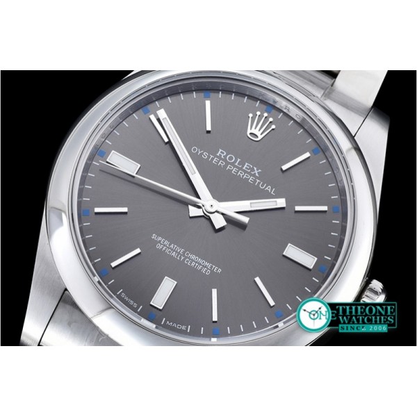 Rolex - Oyster Pert. 39mm 114300 SS/SS Rhodium Grey ANF A2836